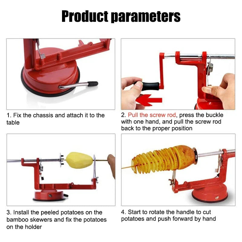 Spiral Potato Twister Slicer