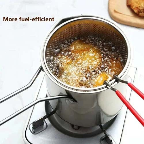 Deep Frying Pot Stainless Steel