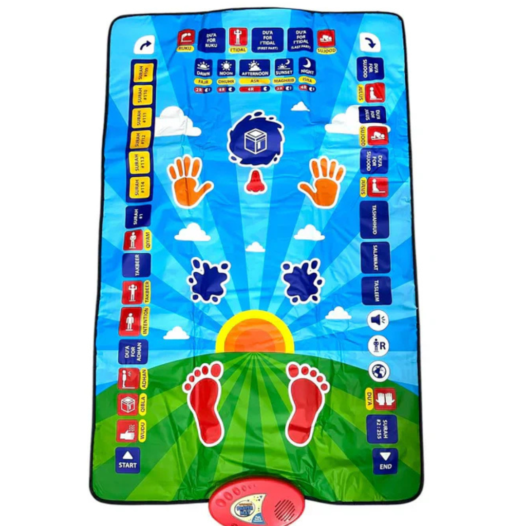 Educational Smart Interactive Islamic Voice Prayer Mat For Kids