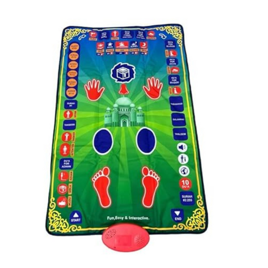 Educational Smart Interactive Islamic Voice Prayer Mat For Kids