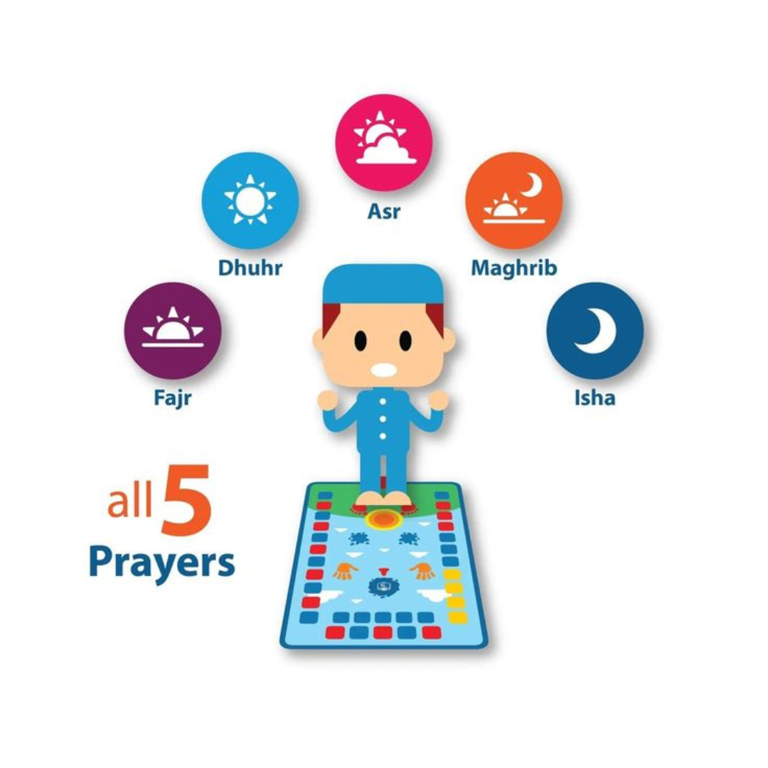 Educational Smart Interactive Islamic Voice Prayer Mat For Kids